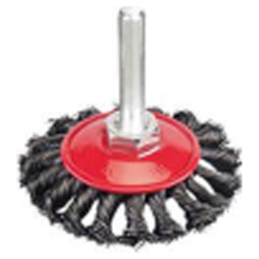 Maxsell MBK-7375 Circular Knotted Wire Brush 3 Maxsell MBK-7375 Circular Knotted Wire Brush 3